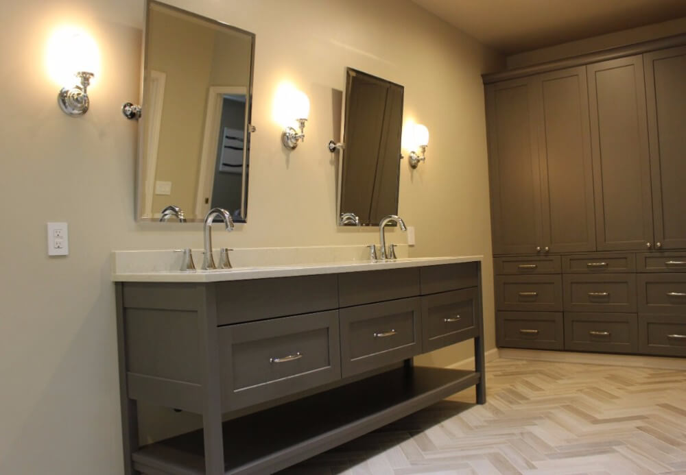 bathroom cabinetry Rainier Cabinetry and Design